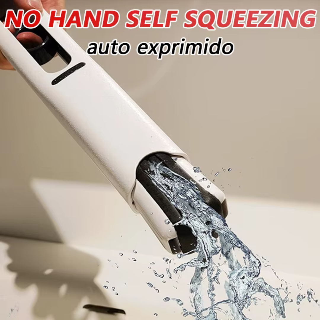 Mini Mopa Plegable con Sistema de Escurrido