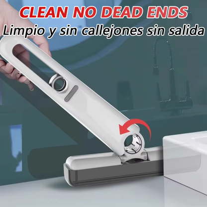 Mini Mopa Plegable con Sistema de Escurrido