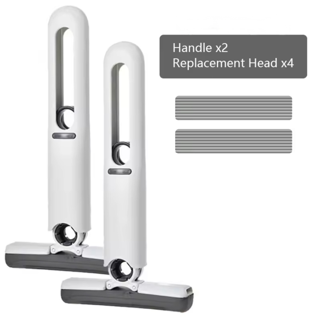 Mini Mopa Plegable con Sistema de Escurrido